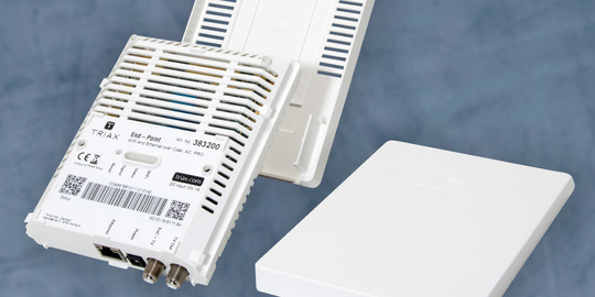 Ethernet over Coax bei Elektrotechnik Fleischmann GmbH in Schmidgaden