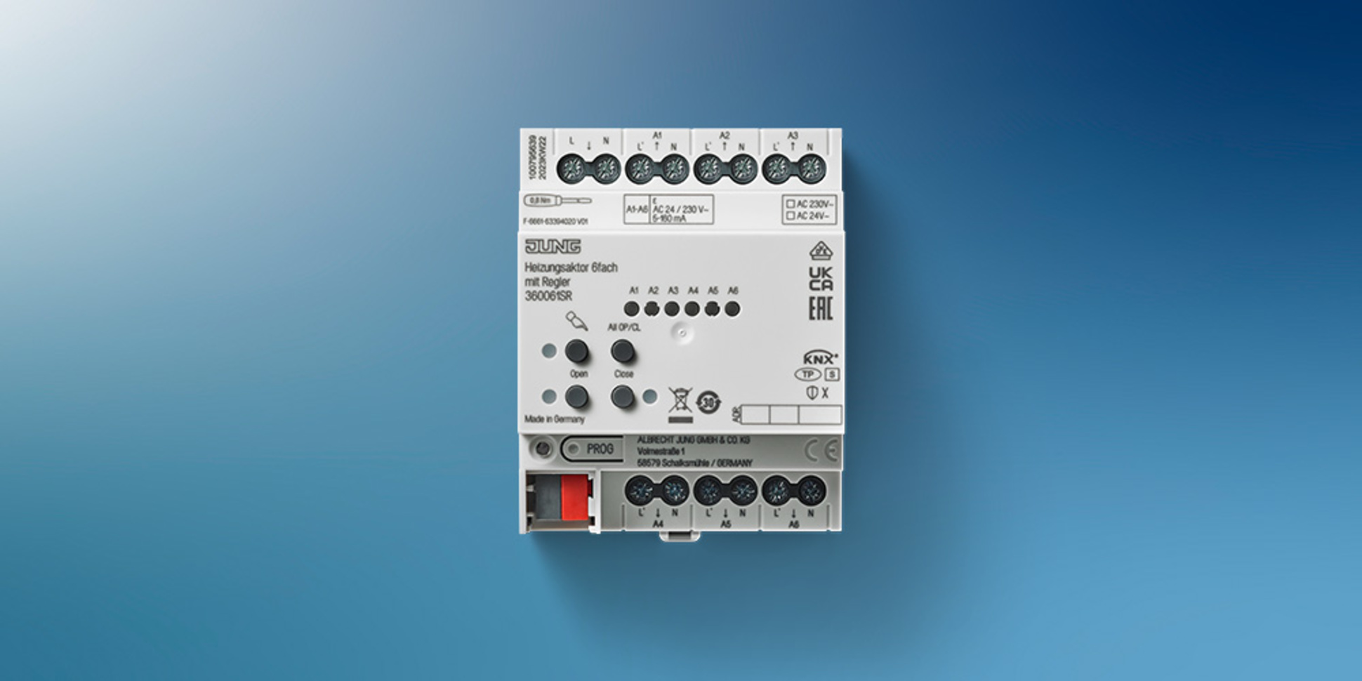 KNX Heizungsaktor 6-fach bei Elektrotechnik Fleischmann GmbH in Schmidgaden